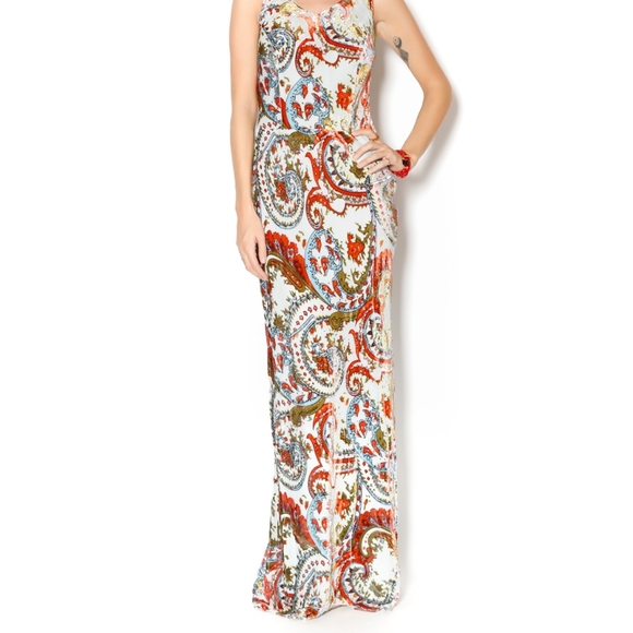 SILK Hippie Inspired Dress - Picture 1 of 11